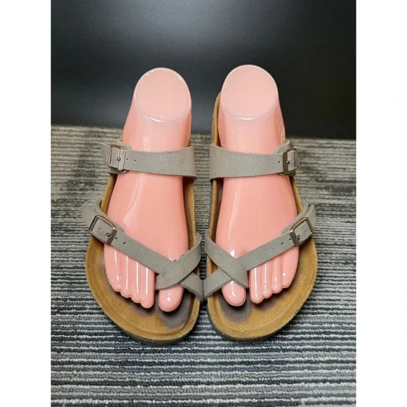 Birkenstock Mayari women's Size 9 brown Strappy Leather Sandals/#Q/ - Picture 3 of 8